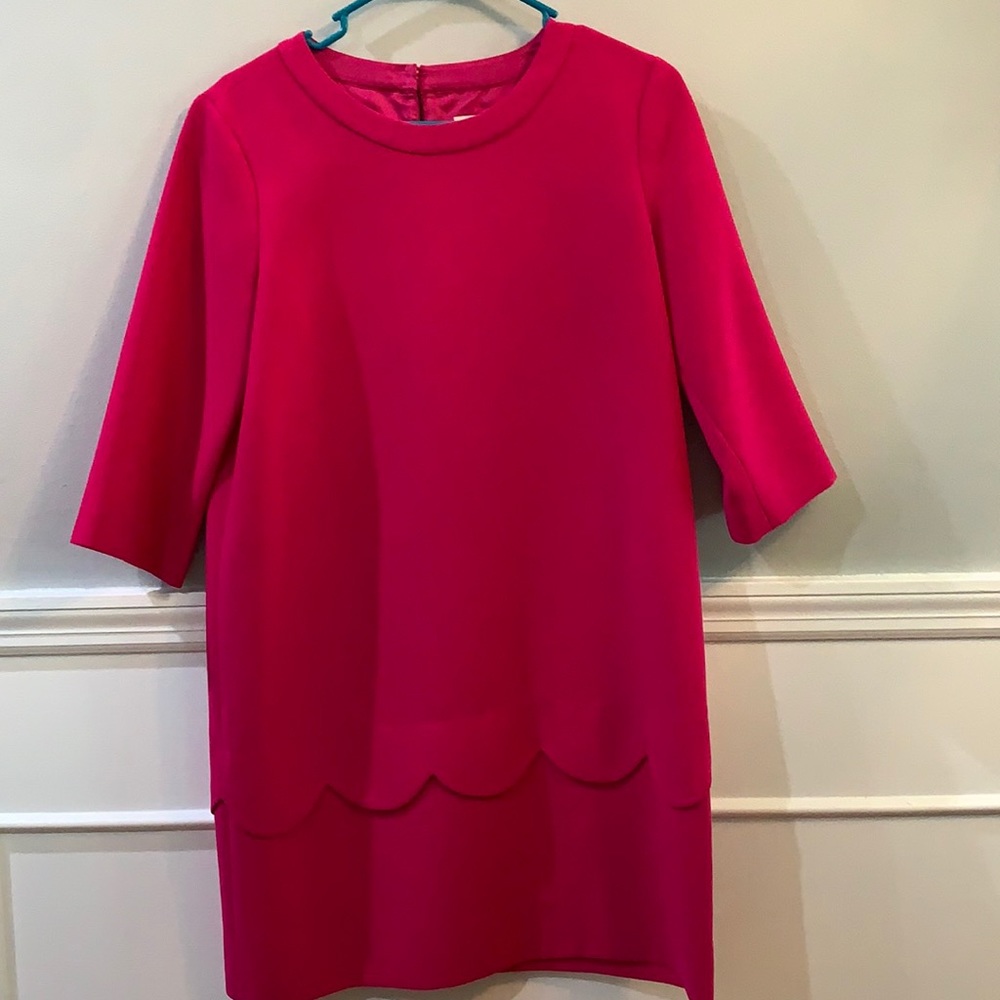 Kate spade scallop detail dress